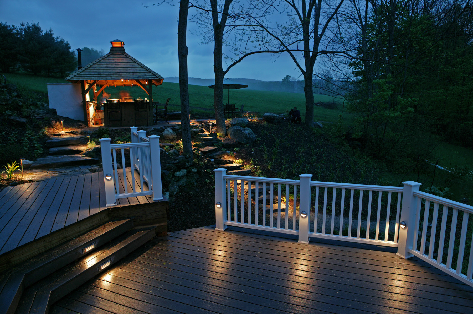 Landscape Deck Lighting
 25 Amazing Deck Lights Ideas Hard And Simple Outdoor