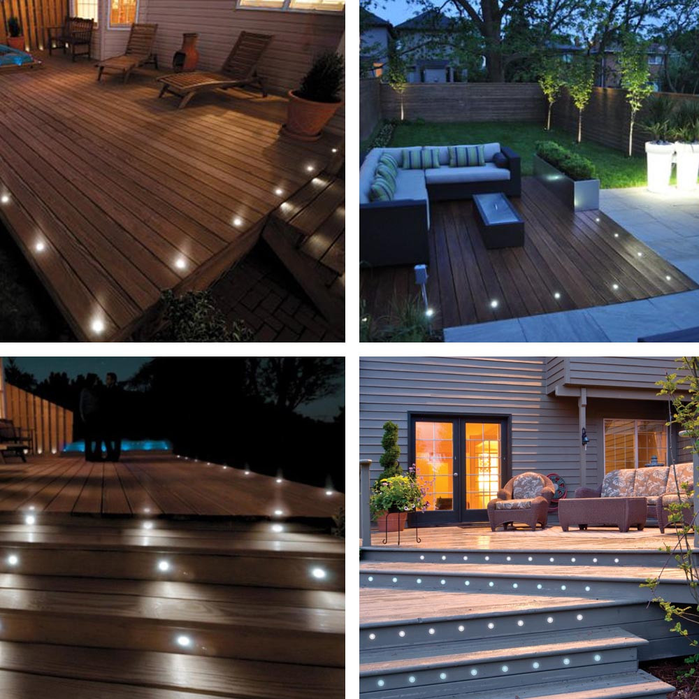 Landscape Deck Lighting
 Deck Light Yard Garden Patio Stairs Landscape Outdoor LED