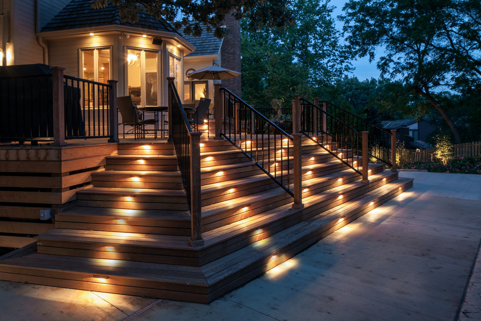 Landscape Deck Lighting
 25 Amazing Deck Lights Ideas Hard And Simple Outdoor