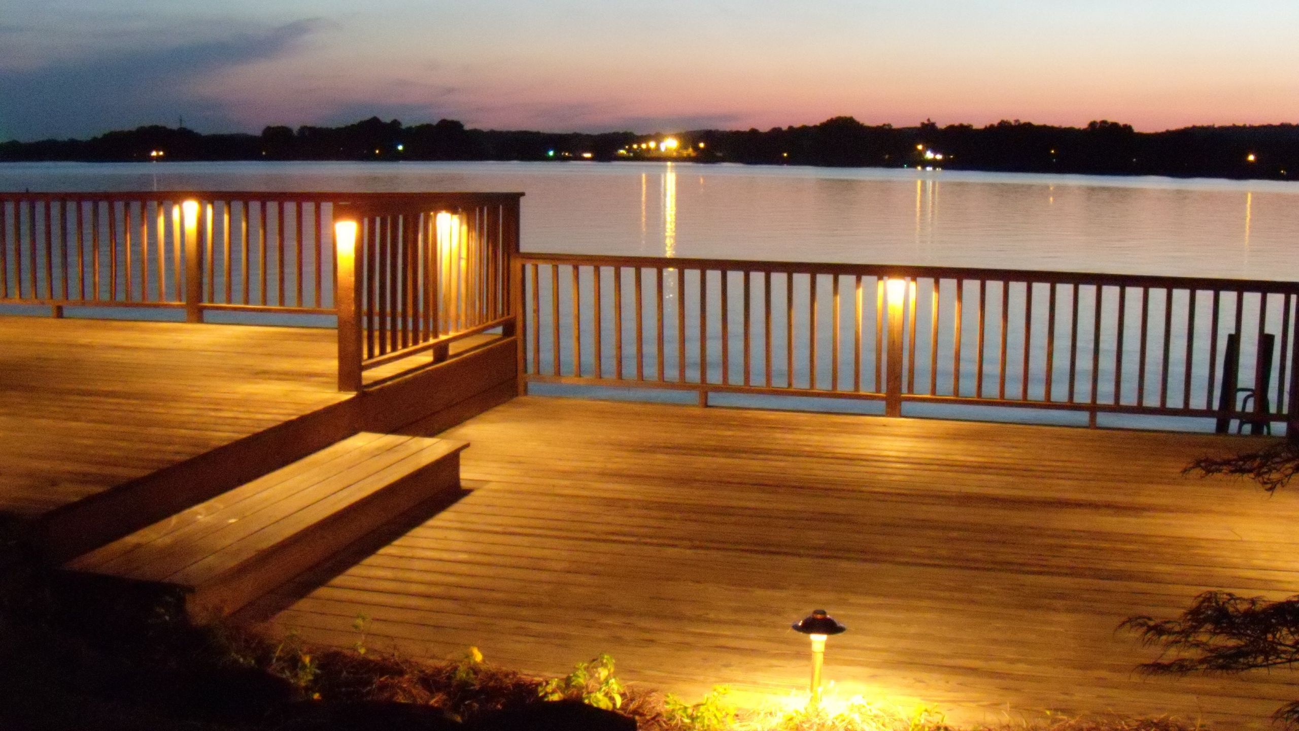 Landscape Deck Lighting
 Deck Lighting at Logan Martin Lake AL