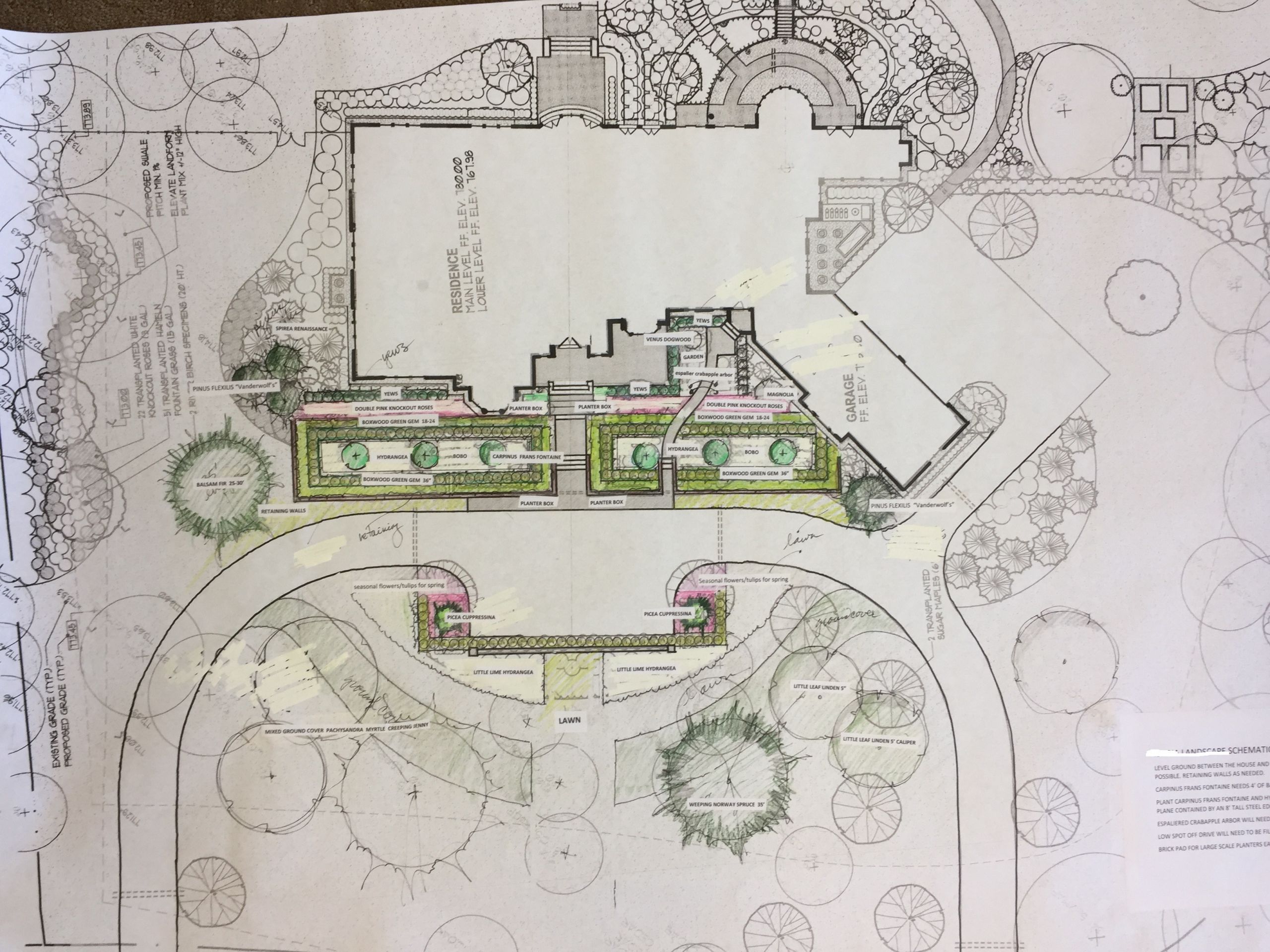 Landscape Design Drawing
 Drawing Landscape Plans