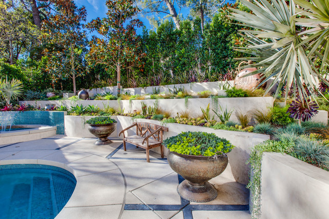 Landscape Design Los Angeles
 Hollywood Hills Landscape Design Project Contemporary