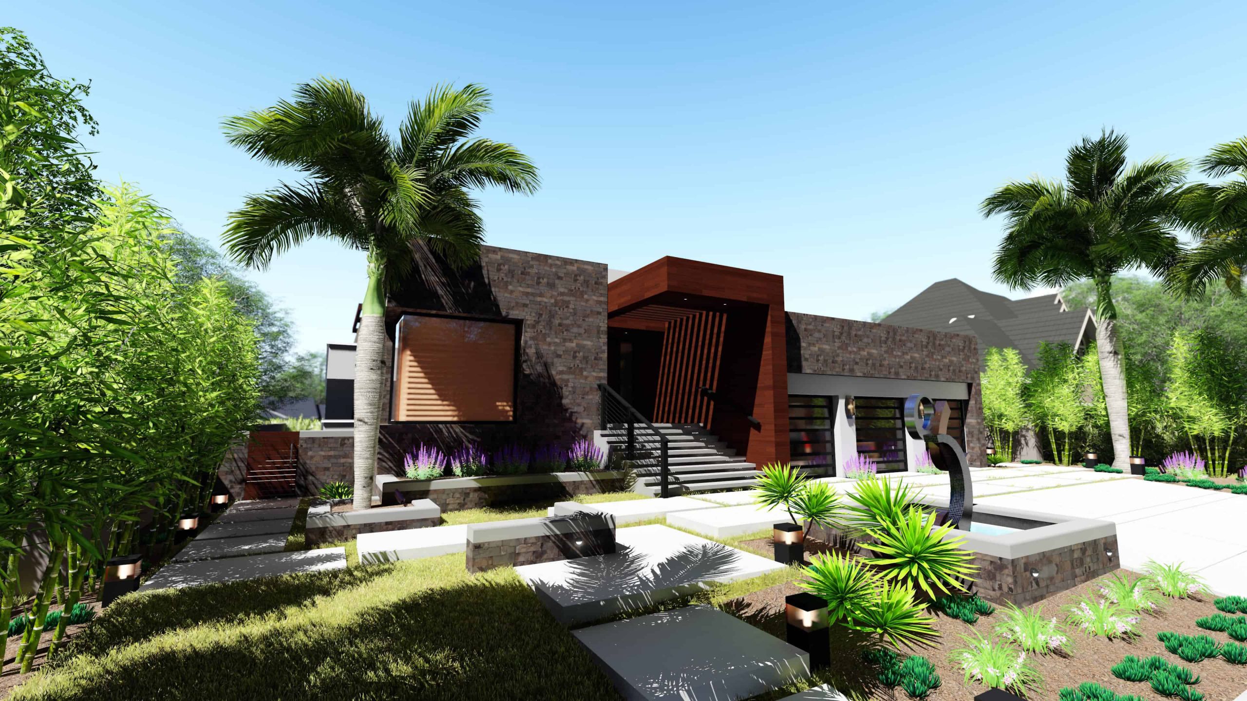 Landscape Design Los Angeles
 3D Landscape Design Services