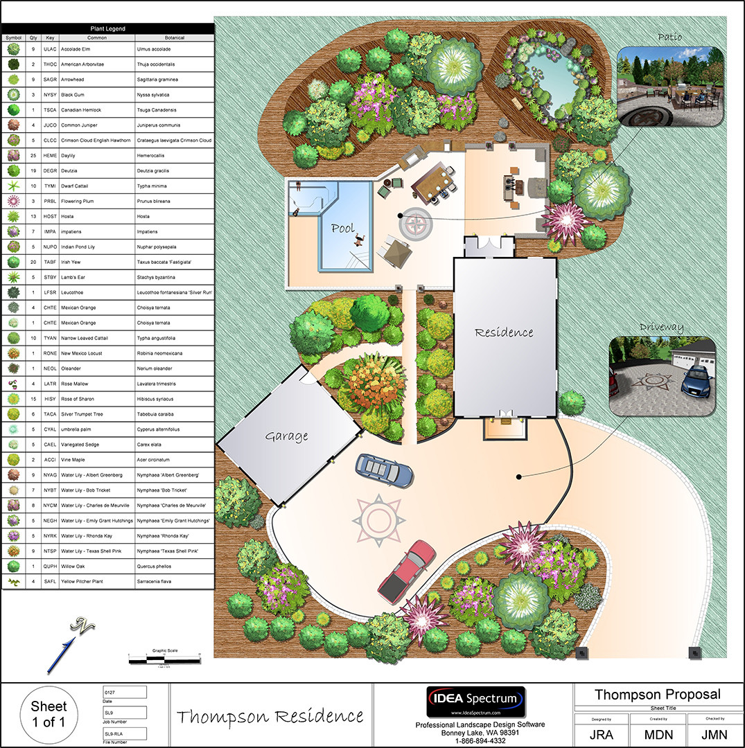 Landscape Design Plans
 Landscape Design Software Gallery