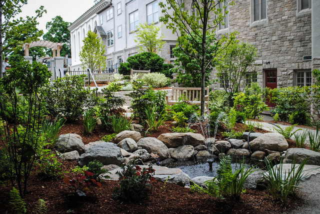 Landscape Designers Reno
 Reno Garden Winchester MA Contemporary Landscape