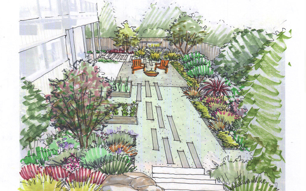 20 Insanely Chic Landscape Designs Drawings Home, Family, Style and