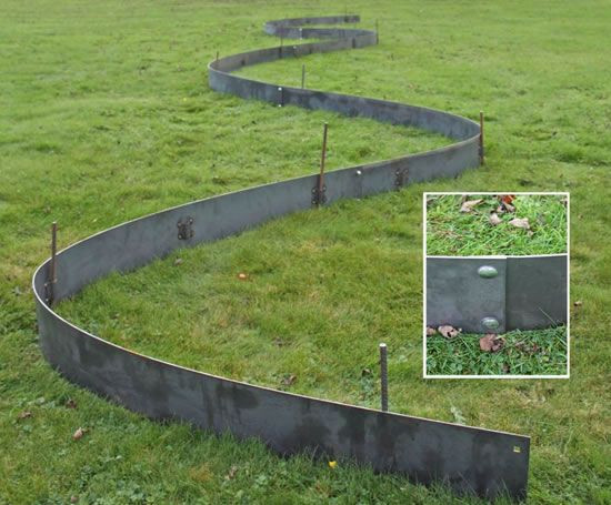 Landscape Edging Metal
 6 Inch Metal Landscape Edging