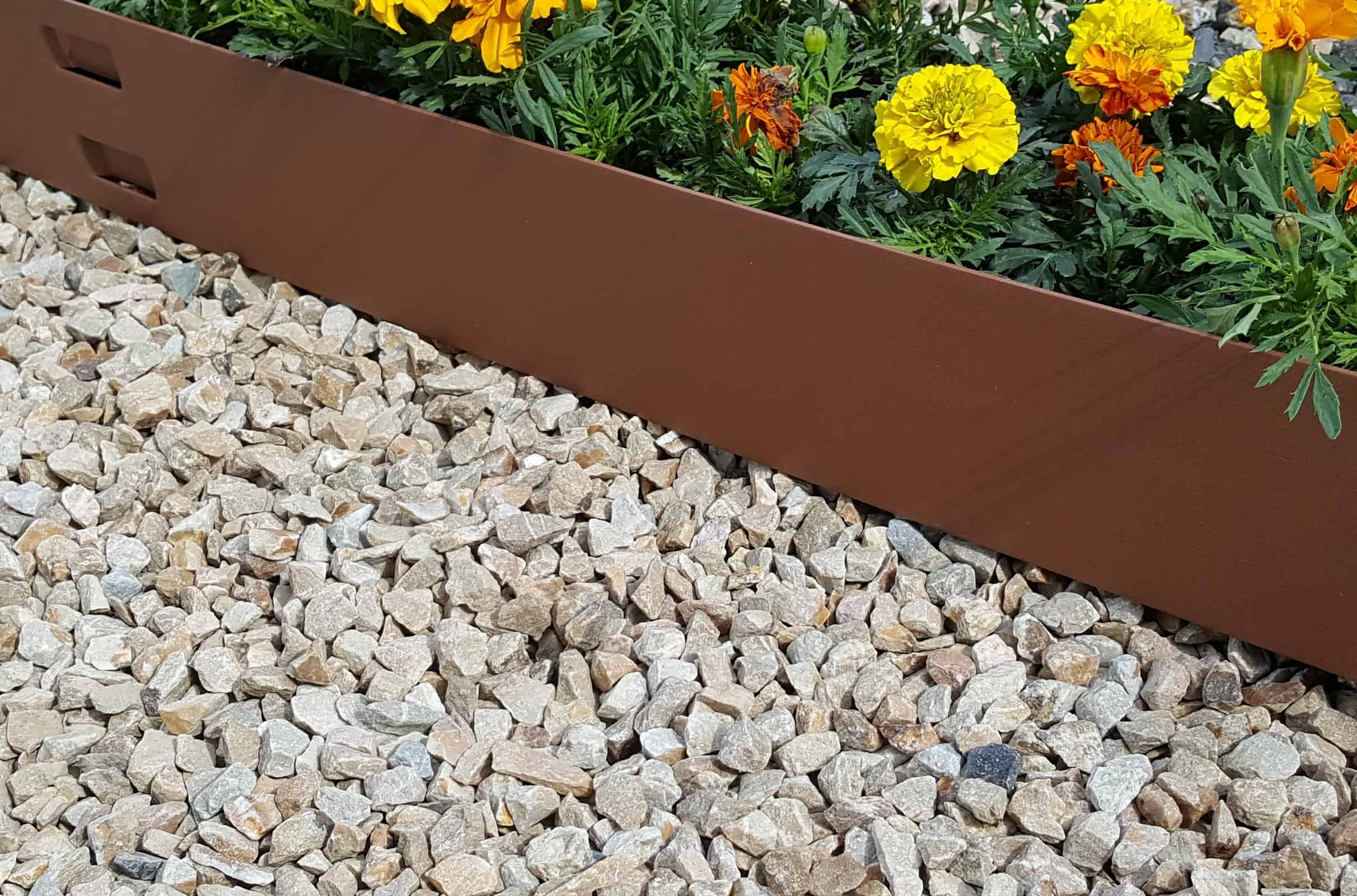 Landscape Edging Metal
 Metal Lawn Edging Steel LD Corten 2 3m x 100mm x 1 75mm