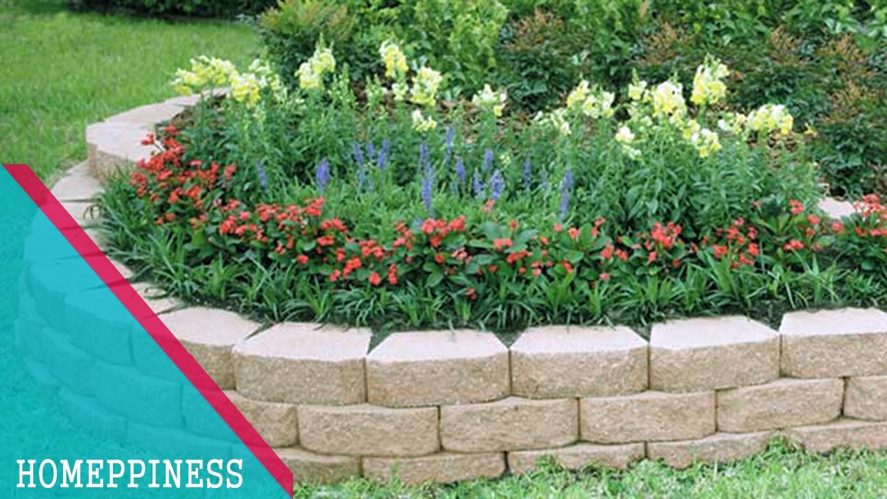 Landscape Edging Stone
 MUST LOOK 25 Low Bud Stone Garden Edging Ideas that