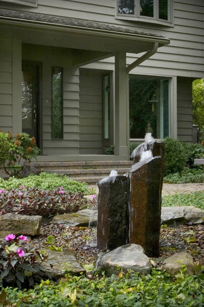 Landscape Fountain Front Yards
 Front Yard Water Features Boost Your Curb Appeal