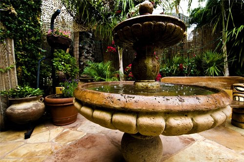 Landscape Fountain Ideas
 Tiered Garden Fountain Design Ideas Landscaping Network