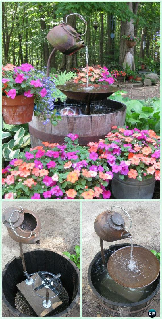 Landscape Fountain Ideas
 DIY Garden Fountain Landscaping Ideas & Projects with