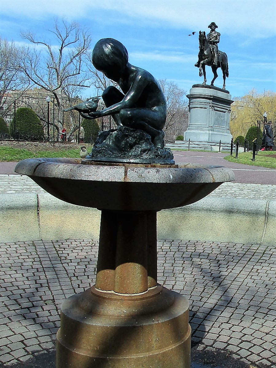 Landscape Fountain Public
 Four Fascinating Fountains in the Boston Public Garden