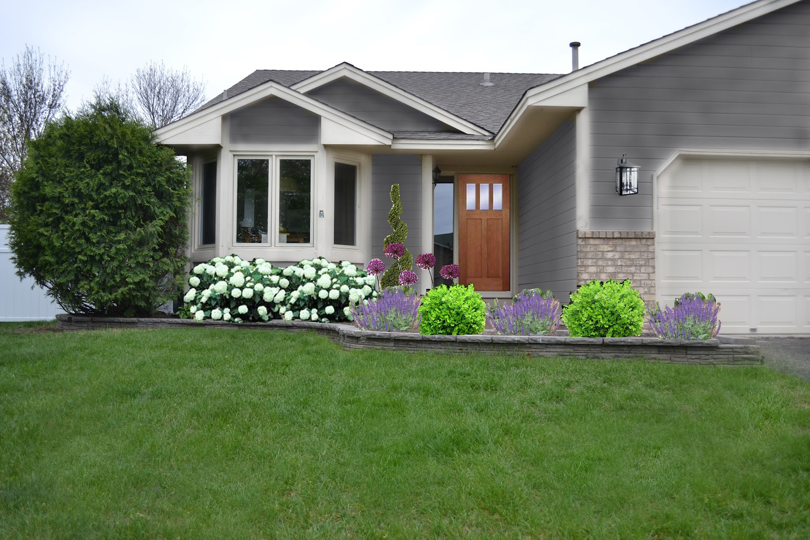Landscape Front Of House
 Dwelling Cents Front Garden Ideas