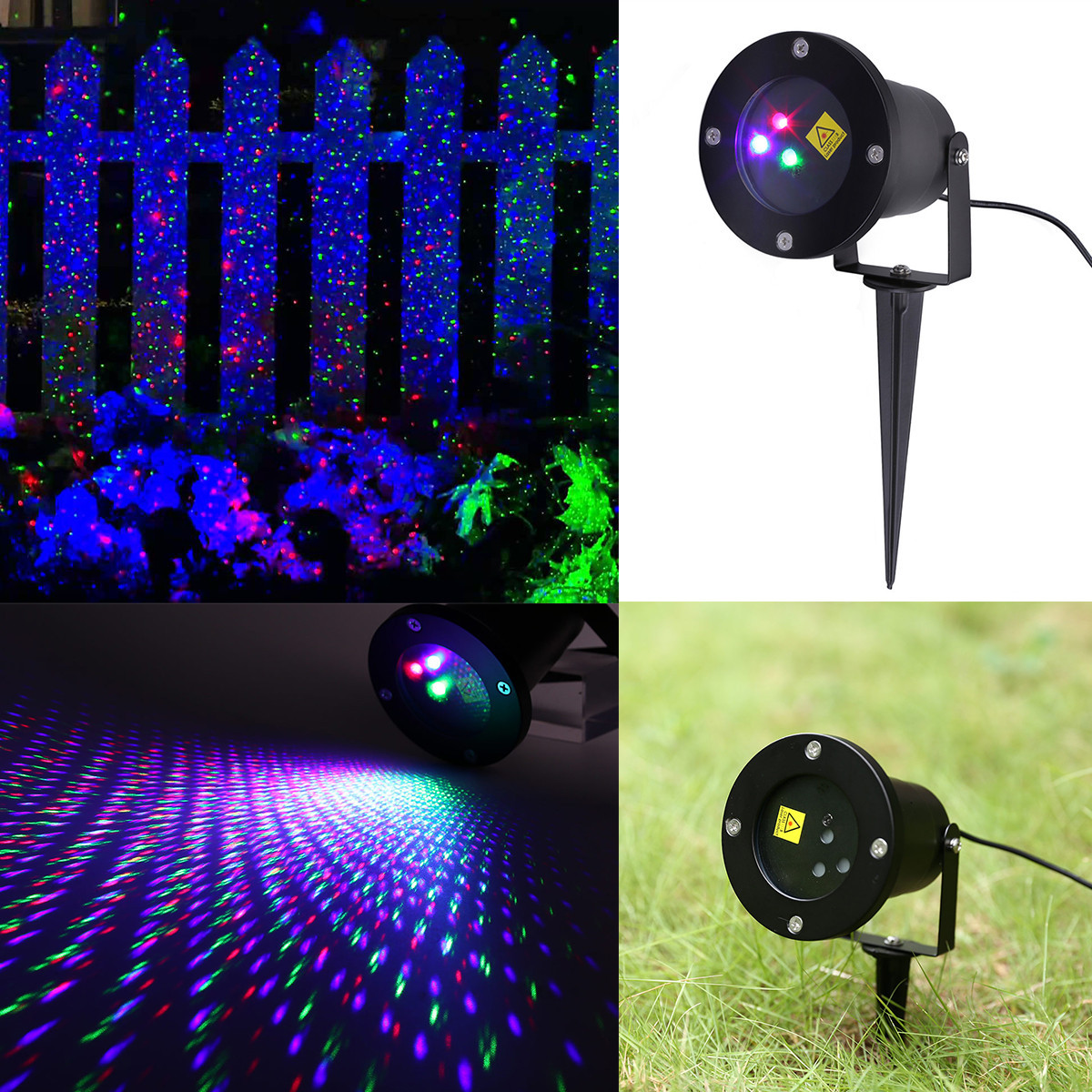 Landscape Laser Lights
 RGB Outdoor Auto Dynamic Laser Projector Light Garden