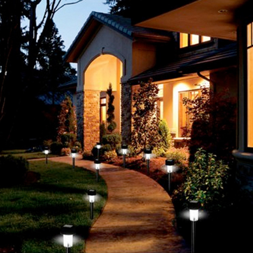 Landscape Light Bulbs
 New 24pcs Led Outdoor Garden Path Lighting Landscape Solar