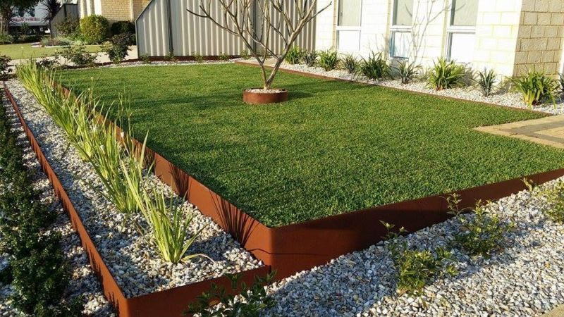 Landscape Metal Edging
 Landscape Edging Ideas That Create Curb Appeal