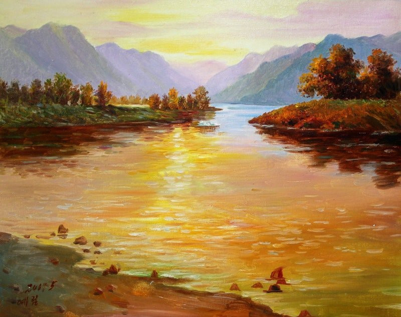 Landscape Oil Paintings
 Landscape OIL PAINTING HAND PAINTED CANVAS 50CM X39CM