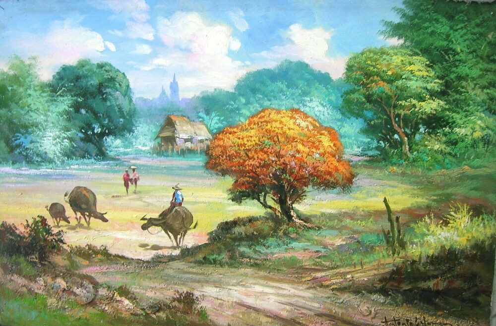Landscape Painting Artists
 Landscape 18x24 Art Philippines Oil Painting