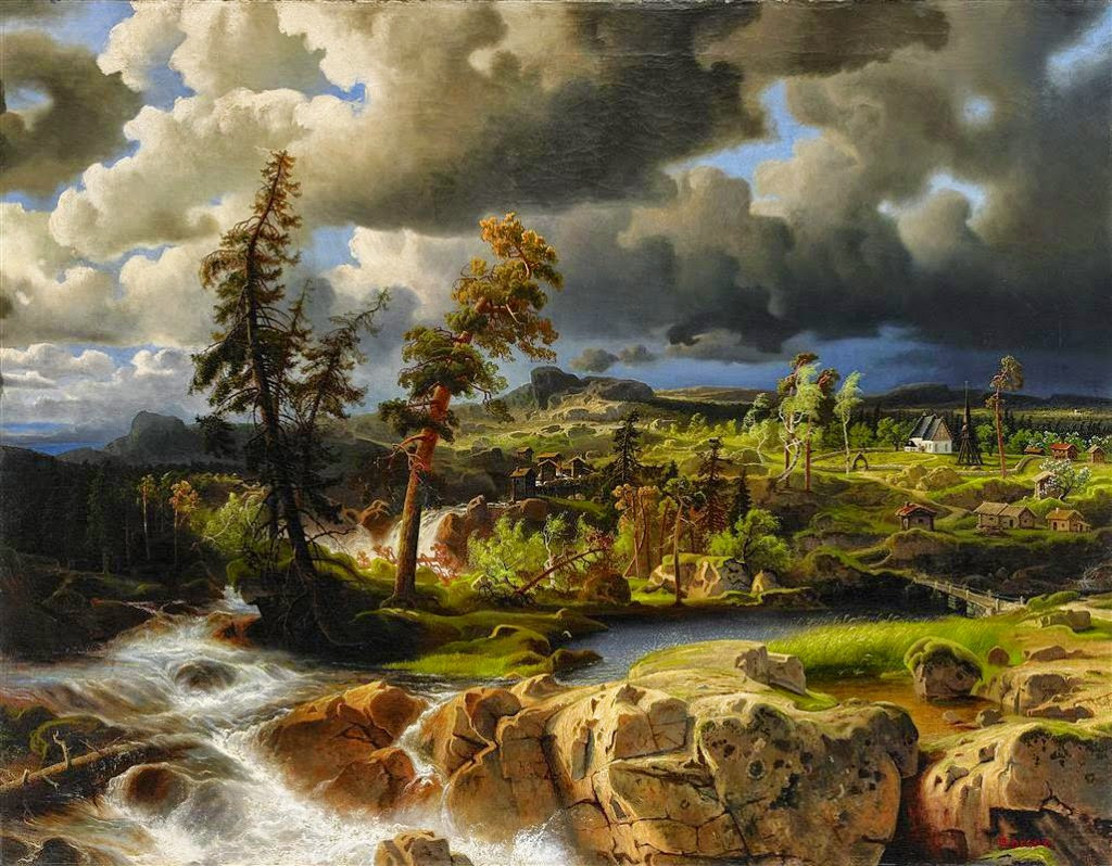 Landscape Painting Artists
 Simeon Larson Romantic Landscape painter