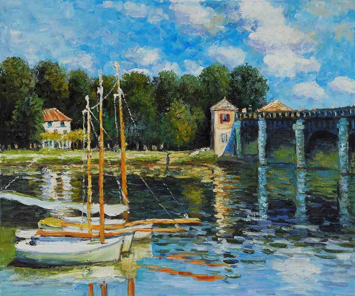 Landscape Paintings By Famous Artists
 Aliexpress Buy famous Oil painting reproduction La