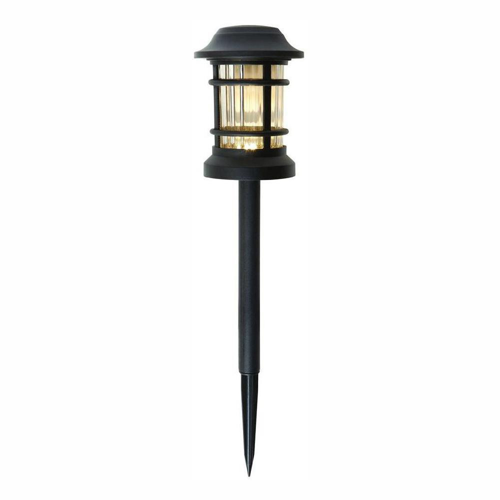 Landscape Path Lights Low Voltage
 Hampton Bay Low Voltage Black Outdoor Integrated LED