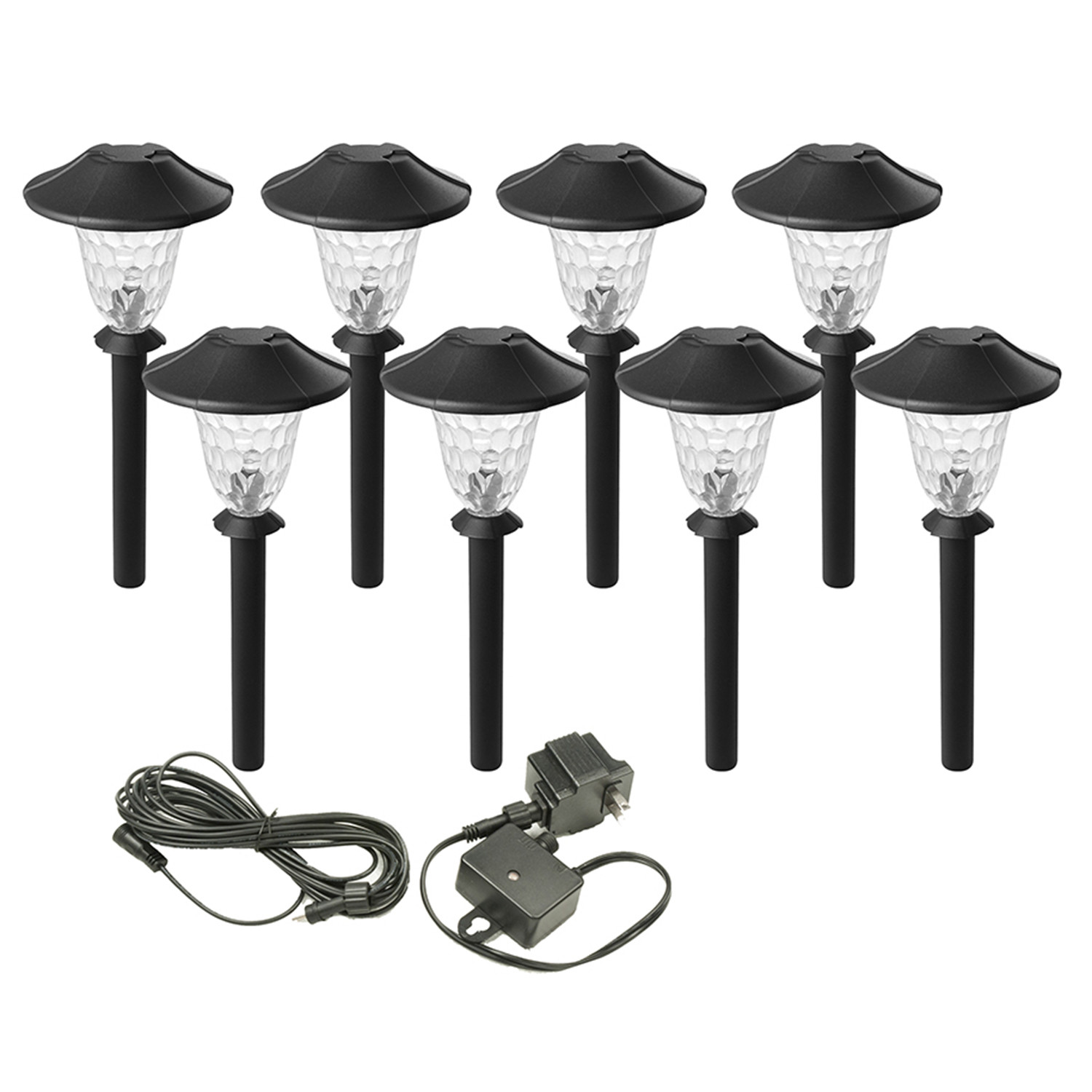 Landscape Path Lights Low Voltage
 PARADISE NEW Black Aluminum Low Voltage LED Landscape Path