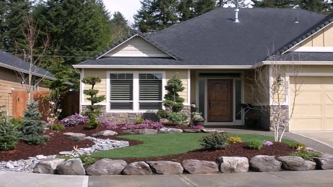 Landscape Small Front Yards
 Small Front Yard Landscaping Ideas Rocks see description