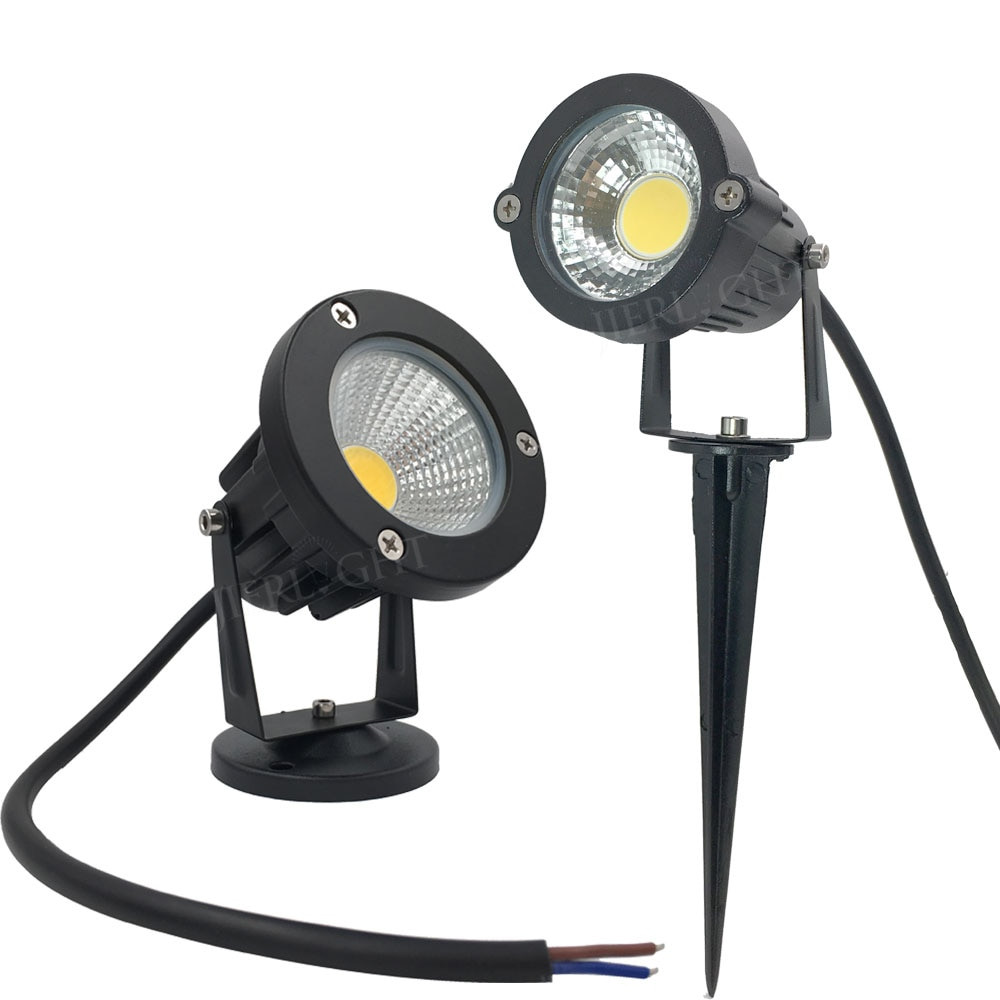 Landscape Spot Lights
 Free shipping Garden spot light led COB 3W 5W IP65 outdoor