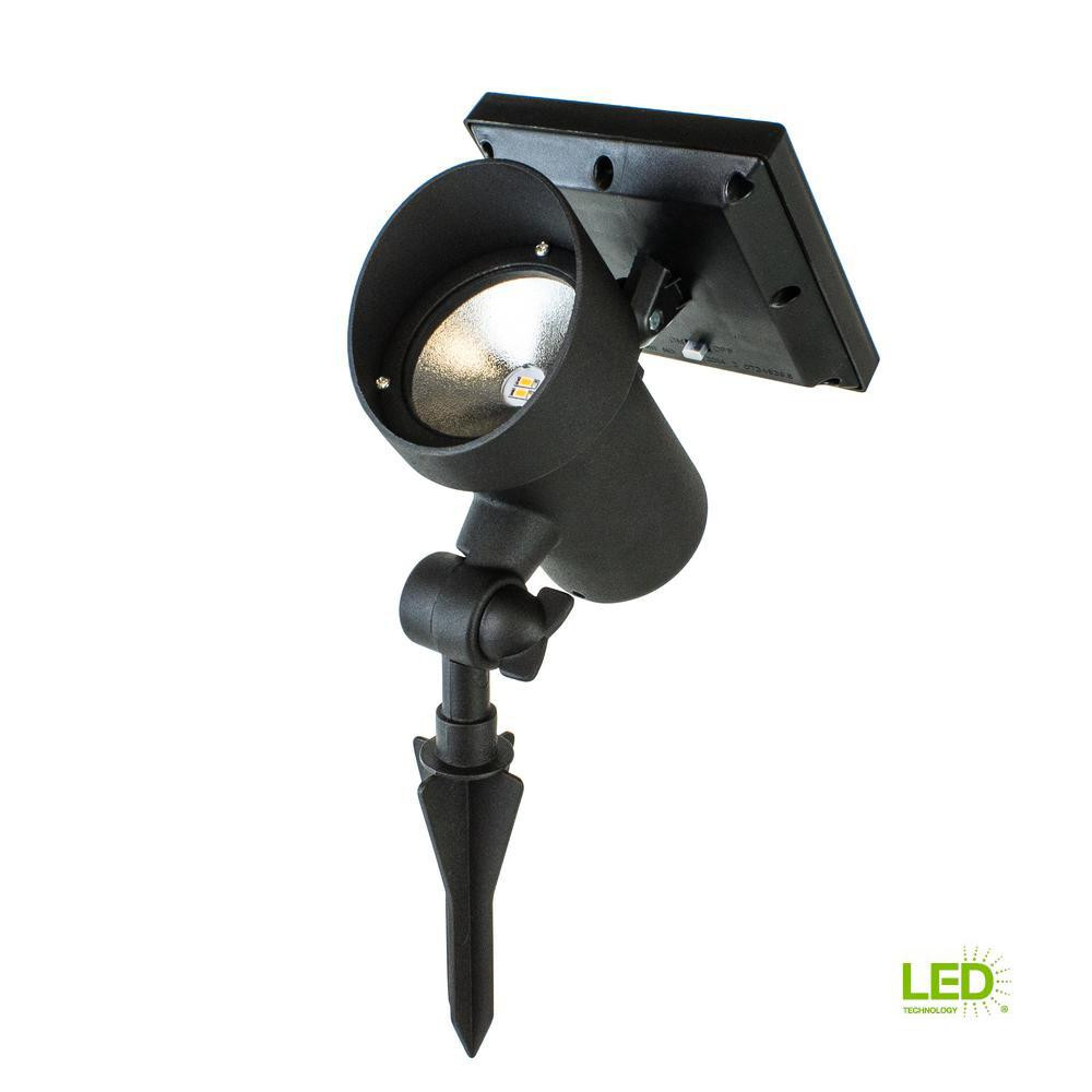 Landscape Spot Lights
 High Lumen Metal Solar Black Outdoor Integrated LED