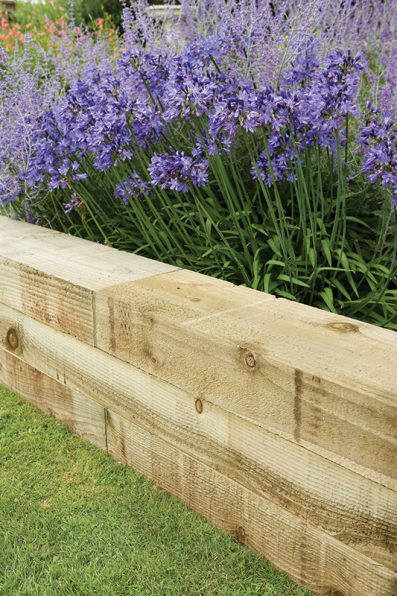 Landscape Timber Edging
 Landscape Edging Ideas That Create Curb Appeal