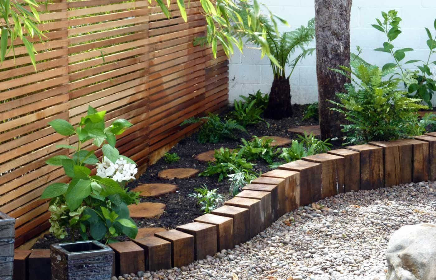 Landscape Timber Edging Ideas
 Timber Garden Edging Ideas