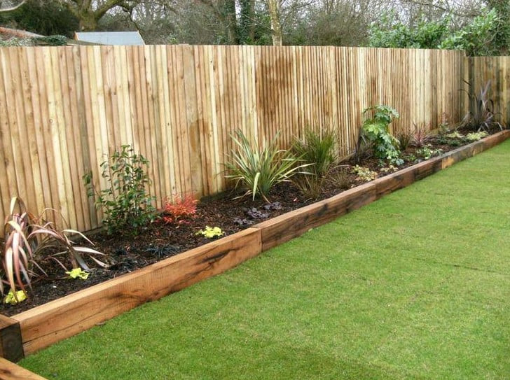 Landscape Timber Edging
 9 Amazing and Affordable Ideas on Landscape Edging
