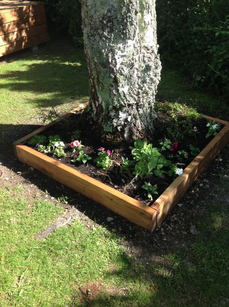 Landscape Timber Flower Bed Designs
 32 Raised Wooden Garden Bed Designs & Examples