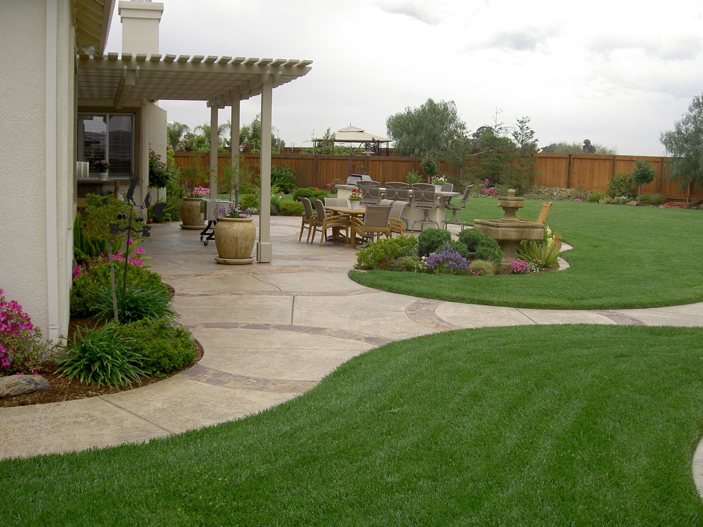 Landscaping Ideas For Large Backyard
 Better Looking with Backyard Landscaping Ideas Interior