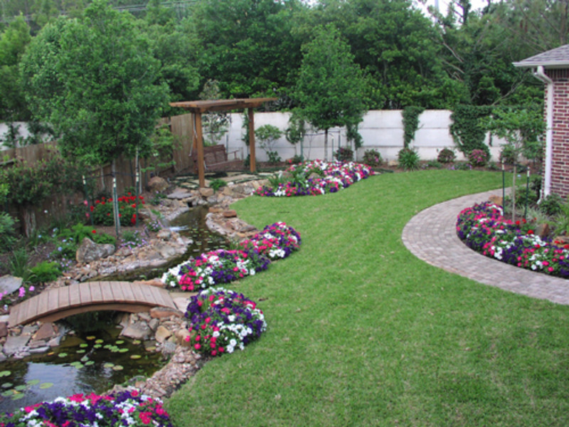 Landscaping Ideas For Large Backyard
 Backyard Landscaping Design Ideas design bookmark 3905