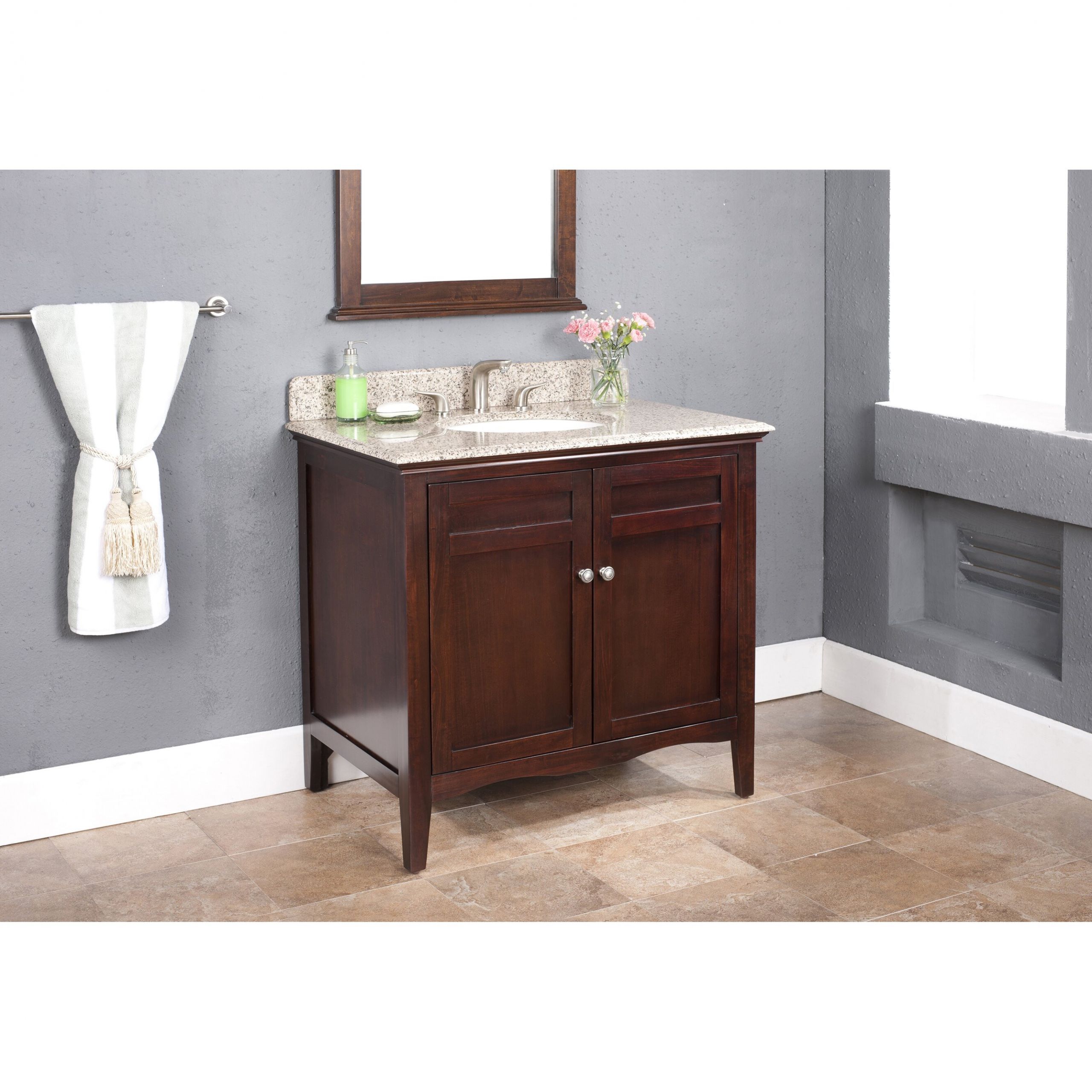 Lanza Bathroom Vanity
 Lanza Ashford 36" Single Bathroom Vanity Set & Reviews