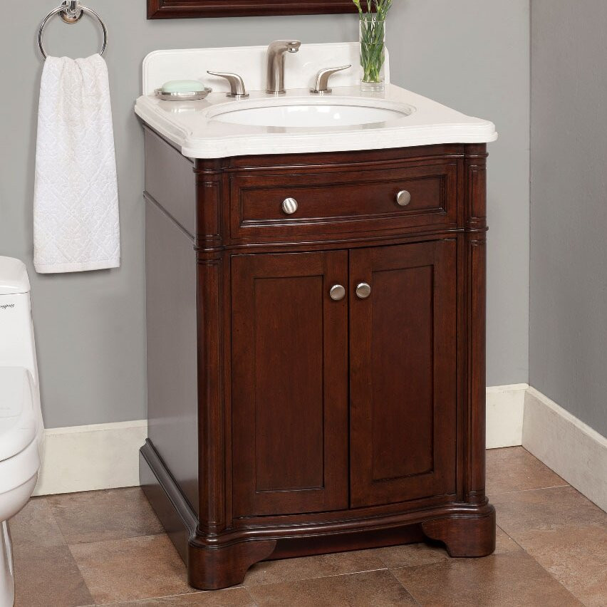 Lanza Bathroom Vanity
 Lanza Chester 26" Single Bathroom Vanity Set & Reviews