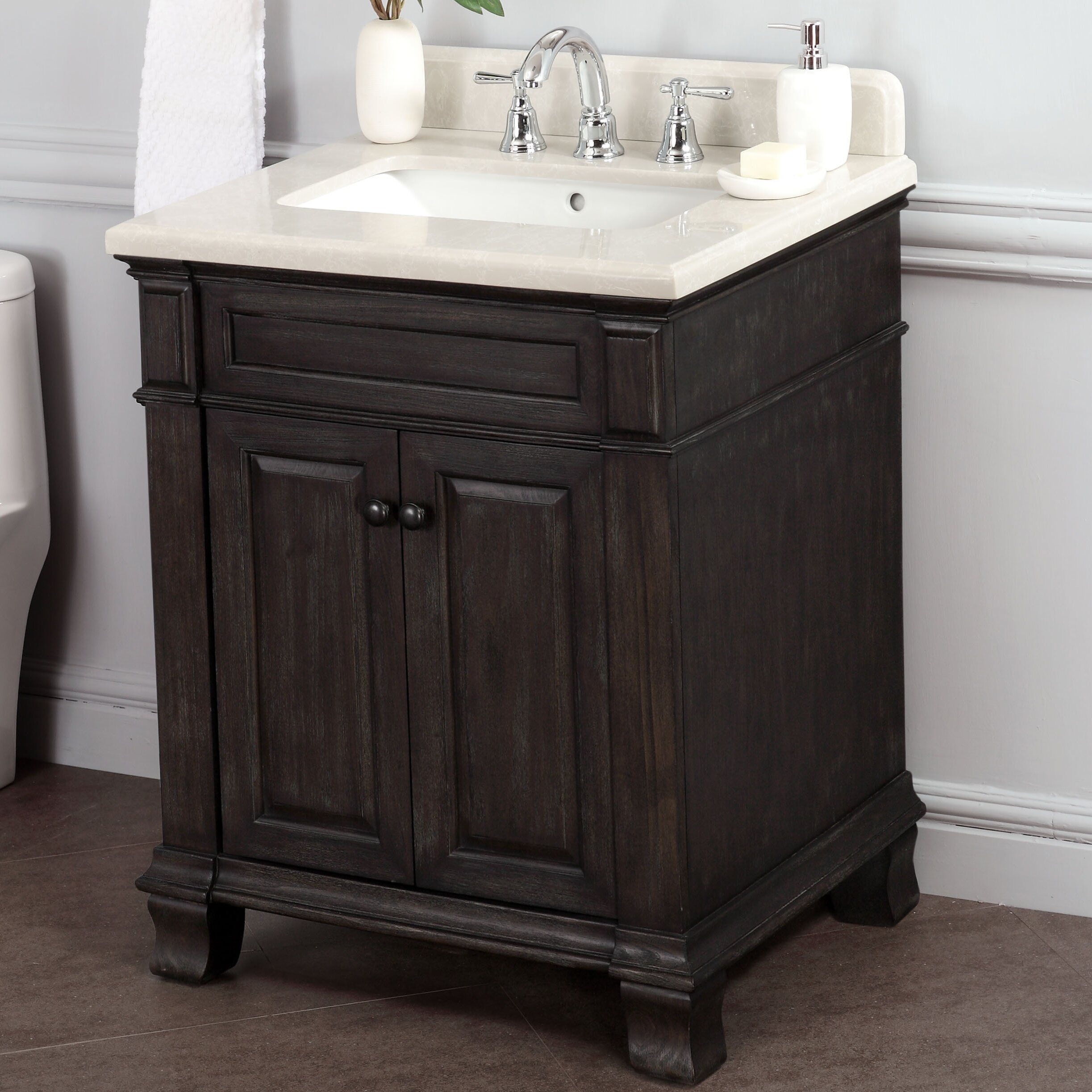 Lanza Bathroom Vanity
 Lanza Kingsley 28" Single Bathroom Vanity Set & Reviews