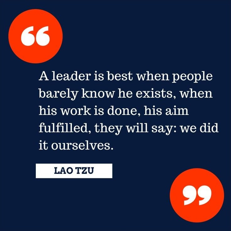 Lao Tzu Quotes Leadership
 Lao Tzu Quote Leadership