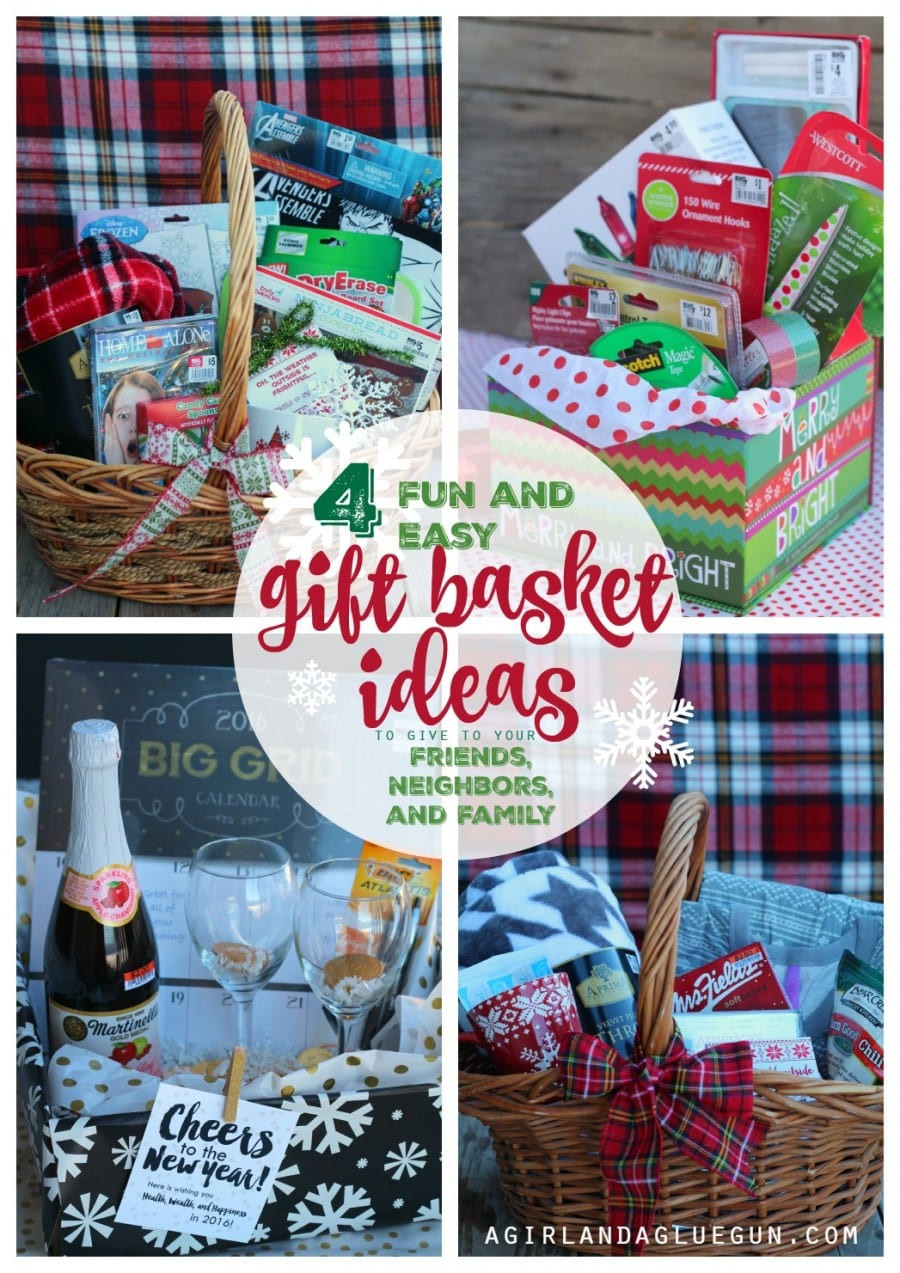 Large Gift Basket Ideas
 4 fun and easy t basket ideas for Christmas A girl