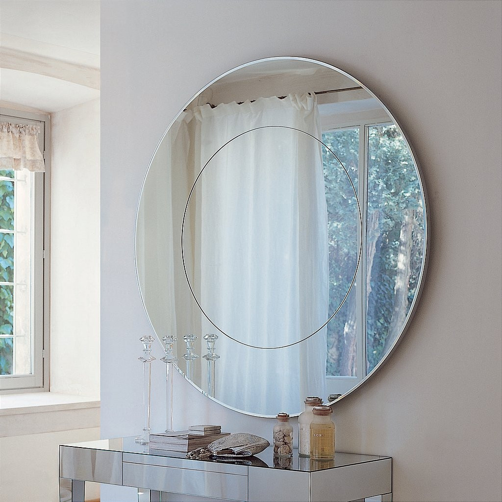 Large Round Bathroom Mirror
 15 Round Mirrors