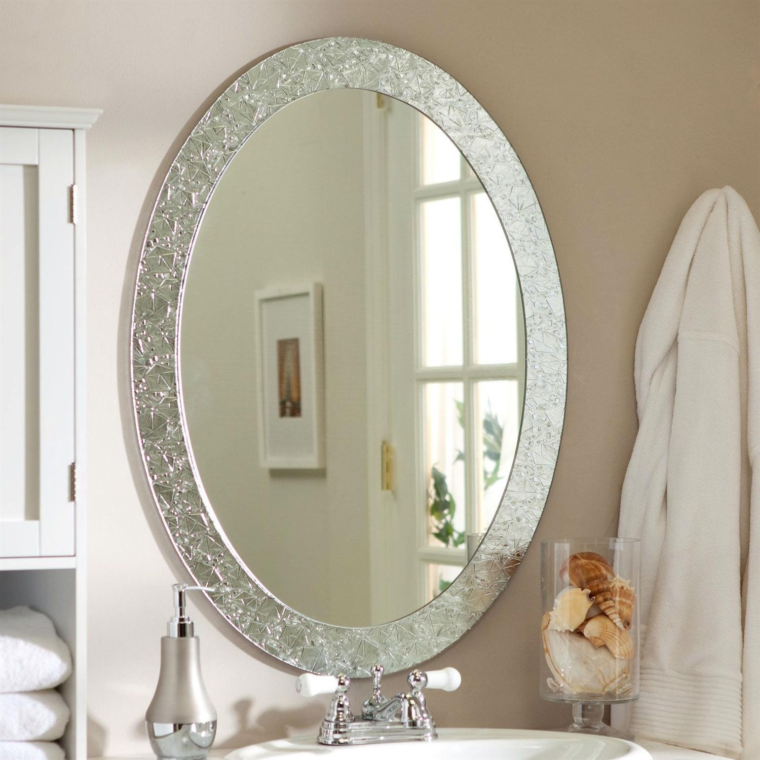 Large Round Bathroom Mirror
 20 Collection of Decorative Round Mirrors