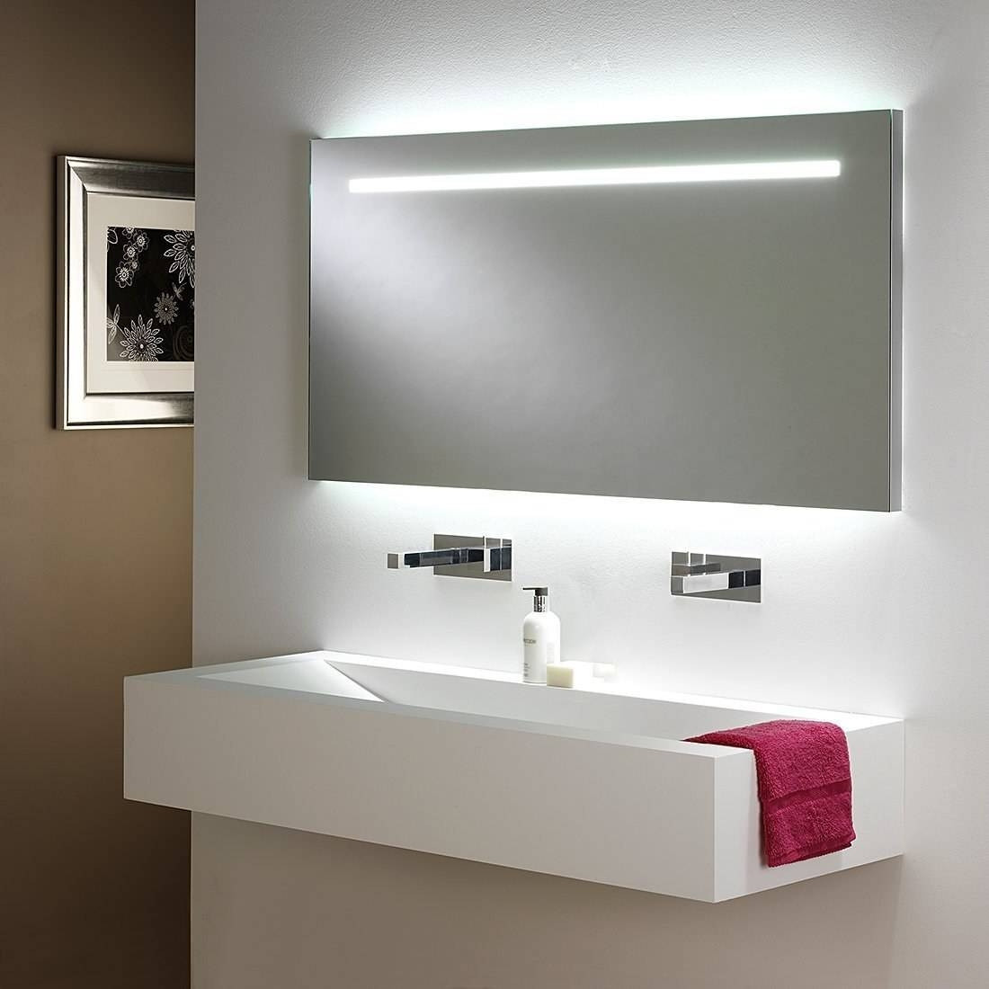 Large Round Bathroom Mirror
 15 Best Illuminated Mirrors