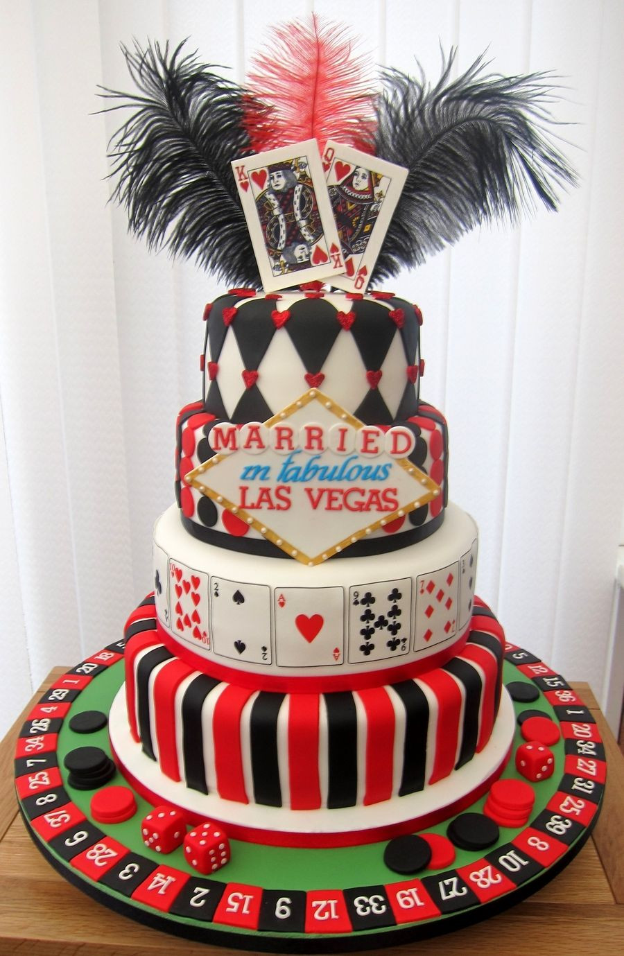 Las Vegas Wedding Cakes
 Vegas wedding cake on Cake Central