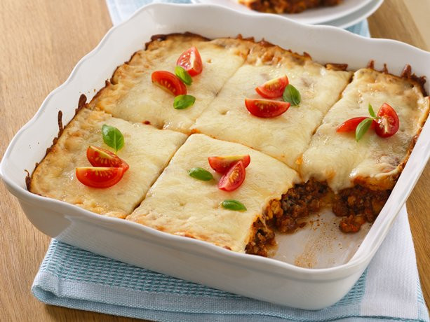 Lasagna Freezer Meal
 Lasagna Squares Freezer Cooking Meal