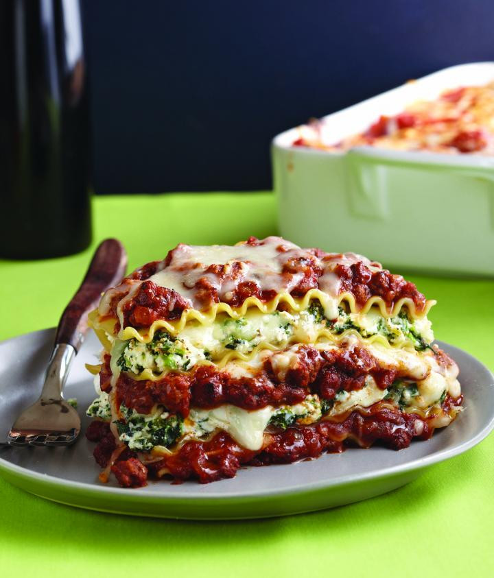 Lasagna Recipe For Two
 Lasagna With Two Sauces Recipe