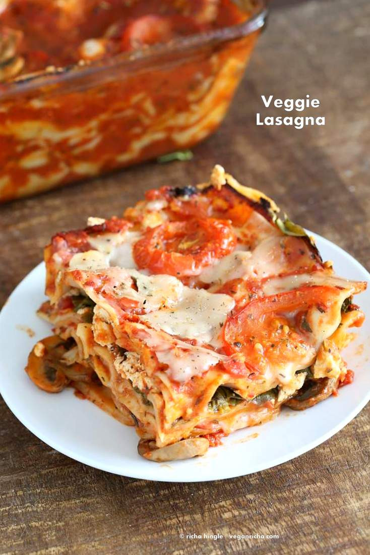 Lasagna Recipe For Two
 Vegan Veggie Lasagna for 2 Vegan Richa