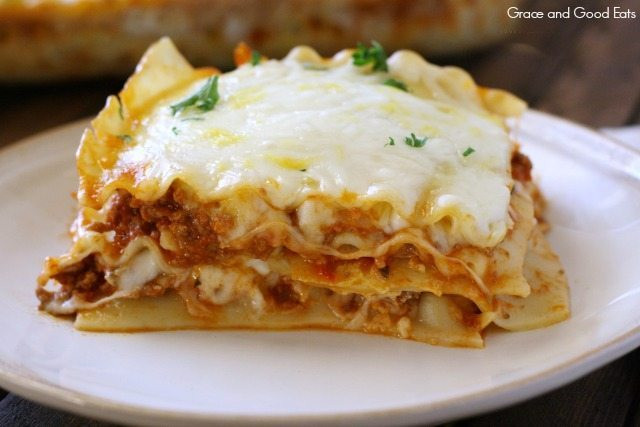 Lasagna Recipes With Ricotta Cheese
 Creamy Lasagna Without Ricotta Cheese Grace and Good Eats