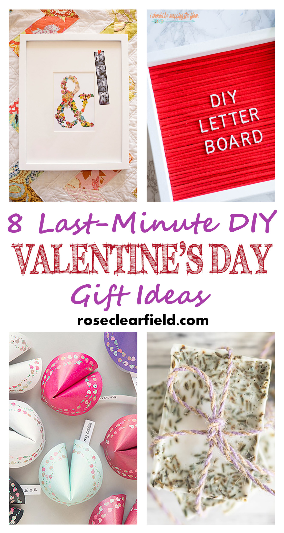 Last Minute DIY Gift Ideas
 Last Minute DIY Valentine s Day Gift Ideas • Rose Clearfield